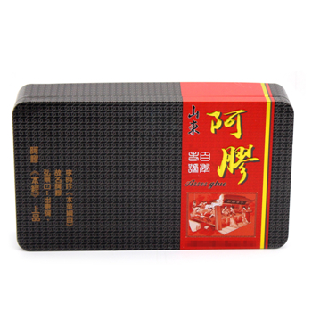 山東阿膠鐵皮盒子,鹿角膠馬口鐵盒