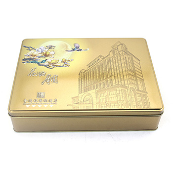 方形花好月圓月餅鐵盒_食品月餅空鐵盒包裝定制工廠